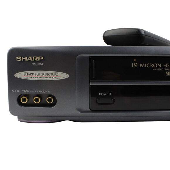 Sharp VC-H954U VCR VHS Video Cassette Recorder - With Remote & Orig. Box Tested! - Picture 2 of 10
